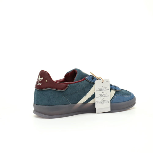 Adidas Originals Gazelle Indoor – Blue / Burgundy / Grey Sole Suede Low-Top Sneakers