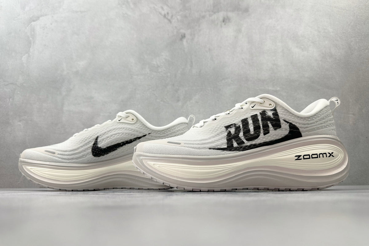 Nike Vomero Plus "Reverse Swoosh" Running Shoes – White