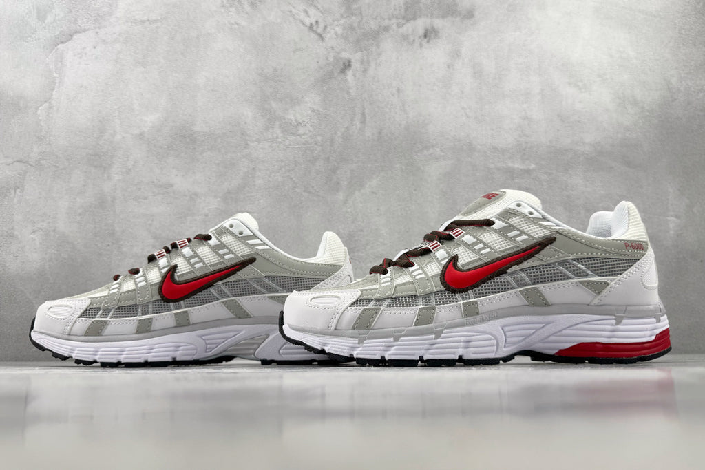 Nike P-6000 Sneakers - White/Red