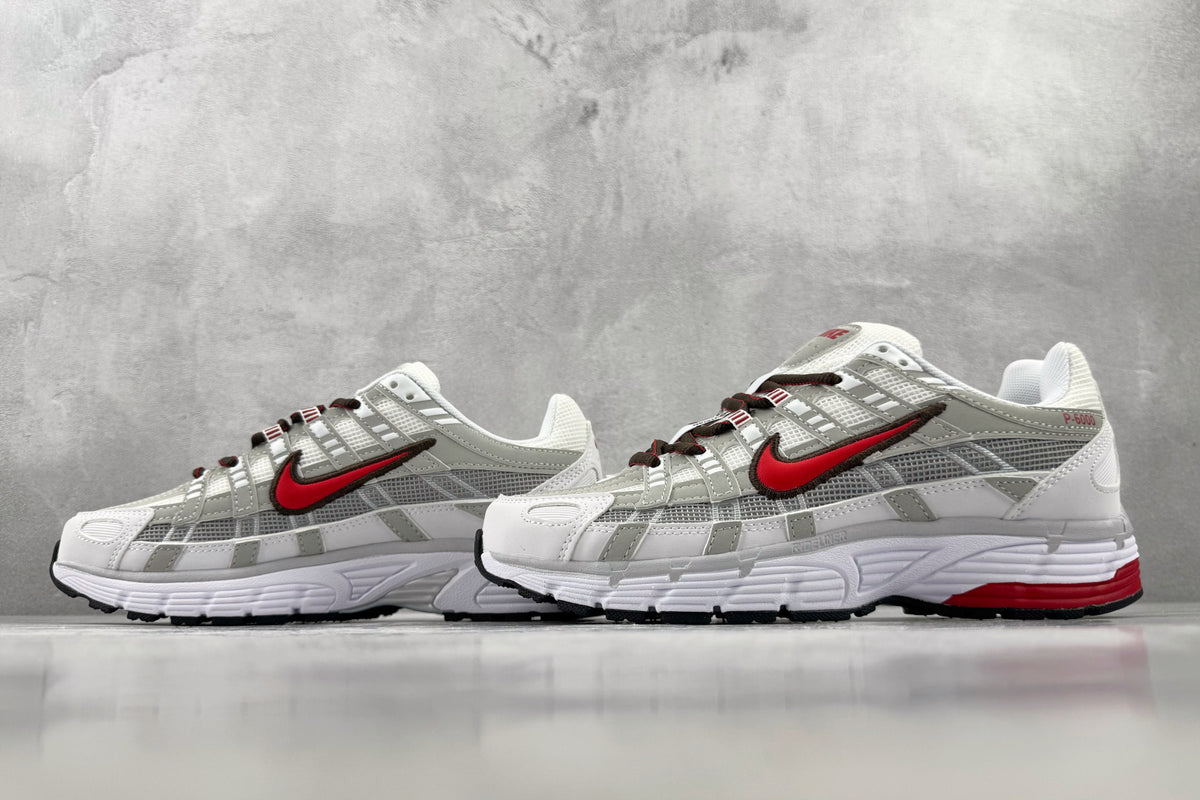 Nike P-6000 Sneakers - White/Red