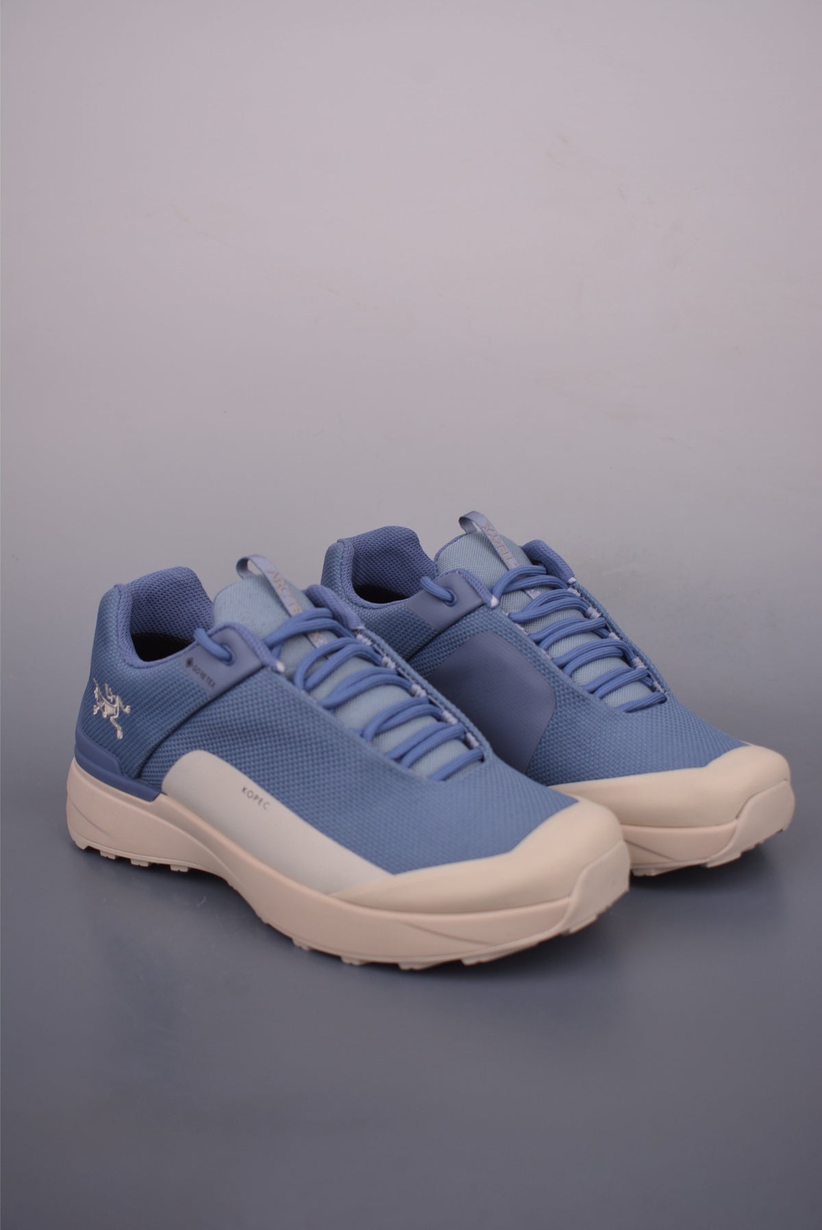 Arc'teryx Norvan GTX Men's Trail Running Shoes - Off-White / Blue