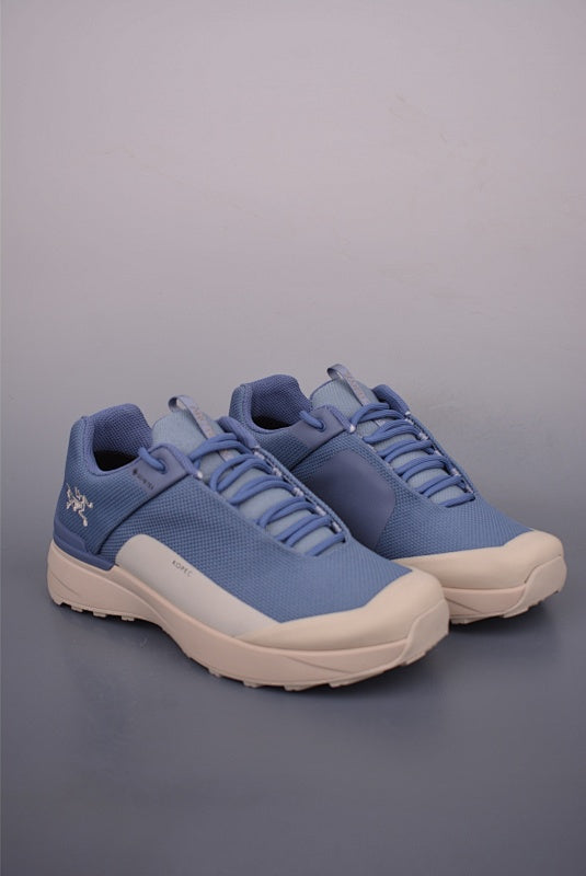 Arc'teryx Norvan GTX Men's Trail Running Shoes - Off-White / Blue