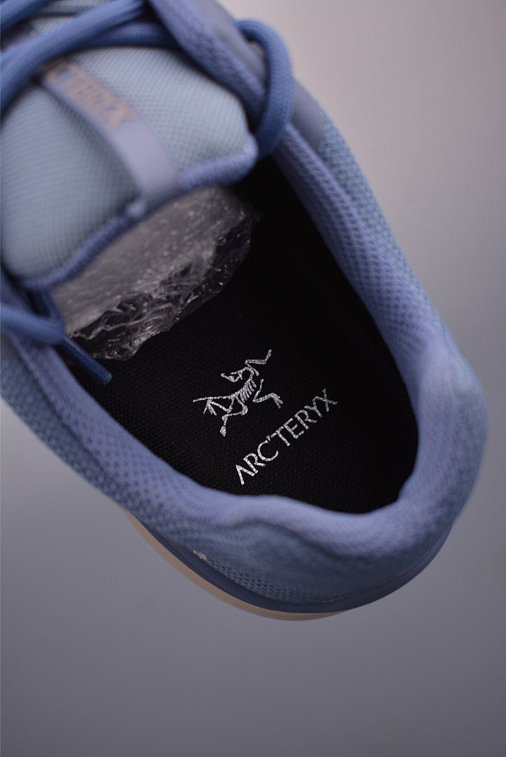 Arc'teryx Norvan GTX Men's Trail Running Shoes - Off-White / Blue