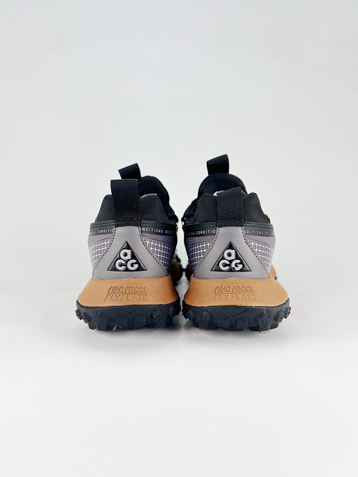 Nike ACG Grid Sneakers - Gray & Tan
