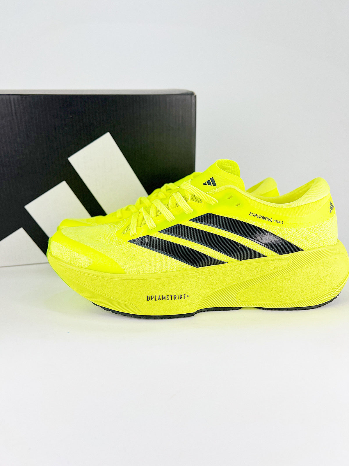 Adidas Supernova Rise 3 Running Shoes - Neon Yellow & Black