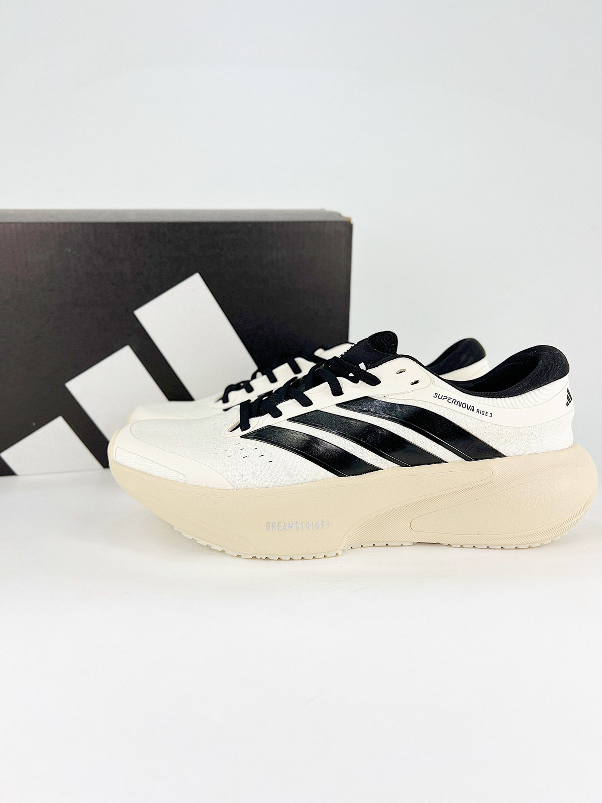 Adidas Supernova Rise 3 Running Shoes - White & Black