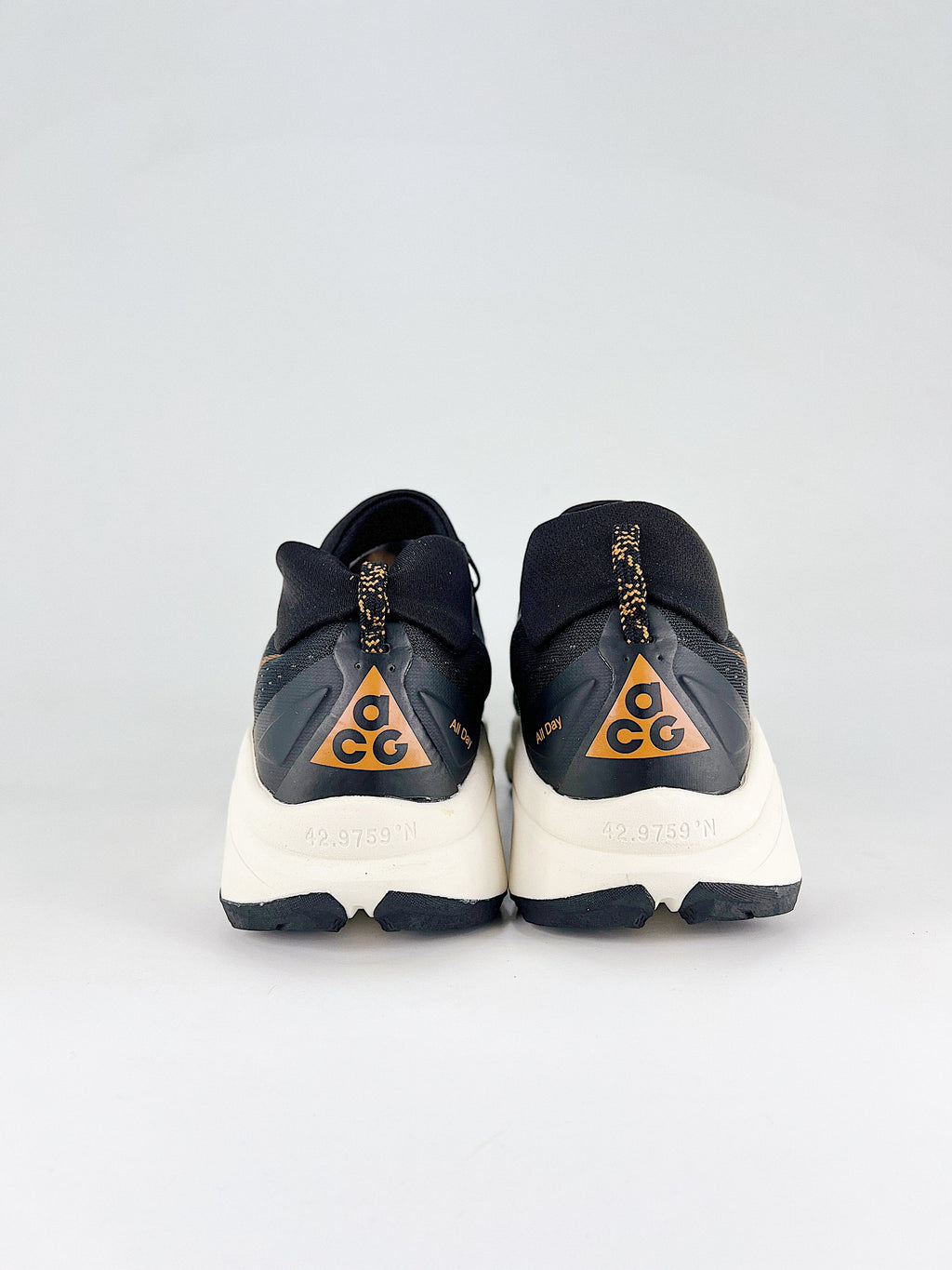 Nike ACG Sneakers - Black, Gold & Off-White