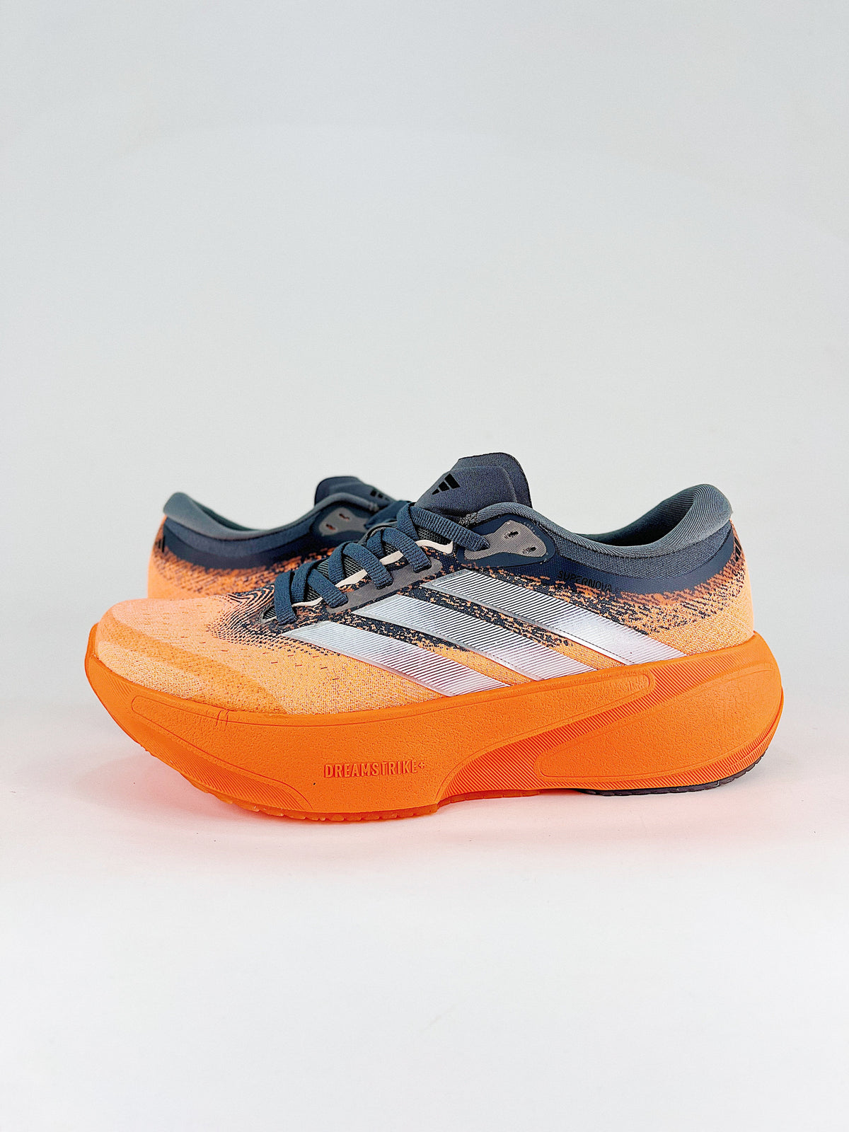 Adidas Supernova Rise 3 Running Shoes - Orange, Gray & Silver