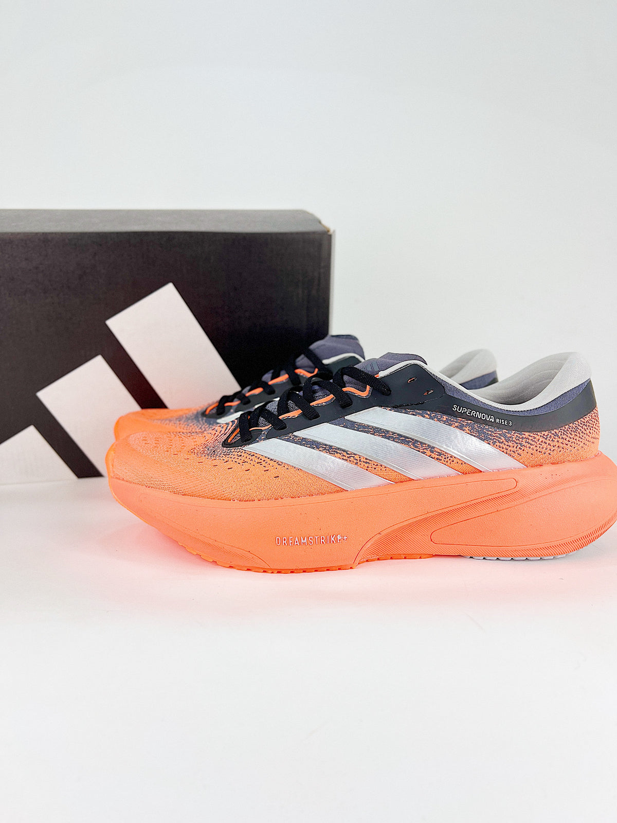 Adidas Supernova Rise 3 Running Shoes - Orange & Silver