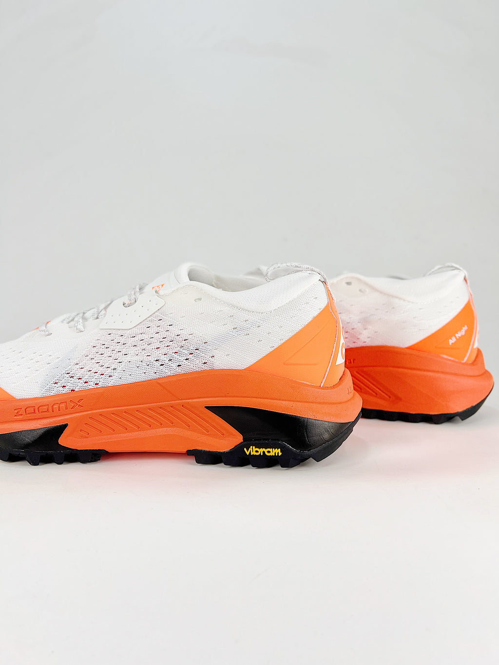Nike ACG ZoomX Trail Running Shoes - White & Orange