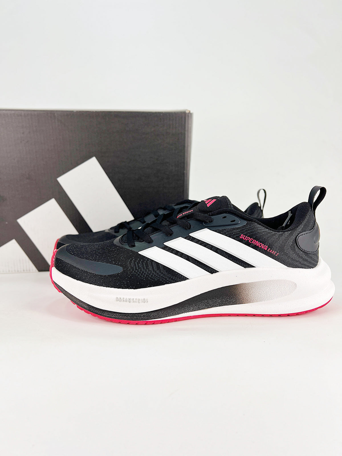 Adidas Supernova Ease 2 Running Shoes - Black, White & Pink