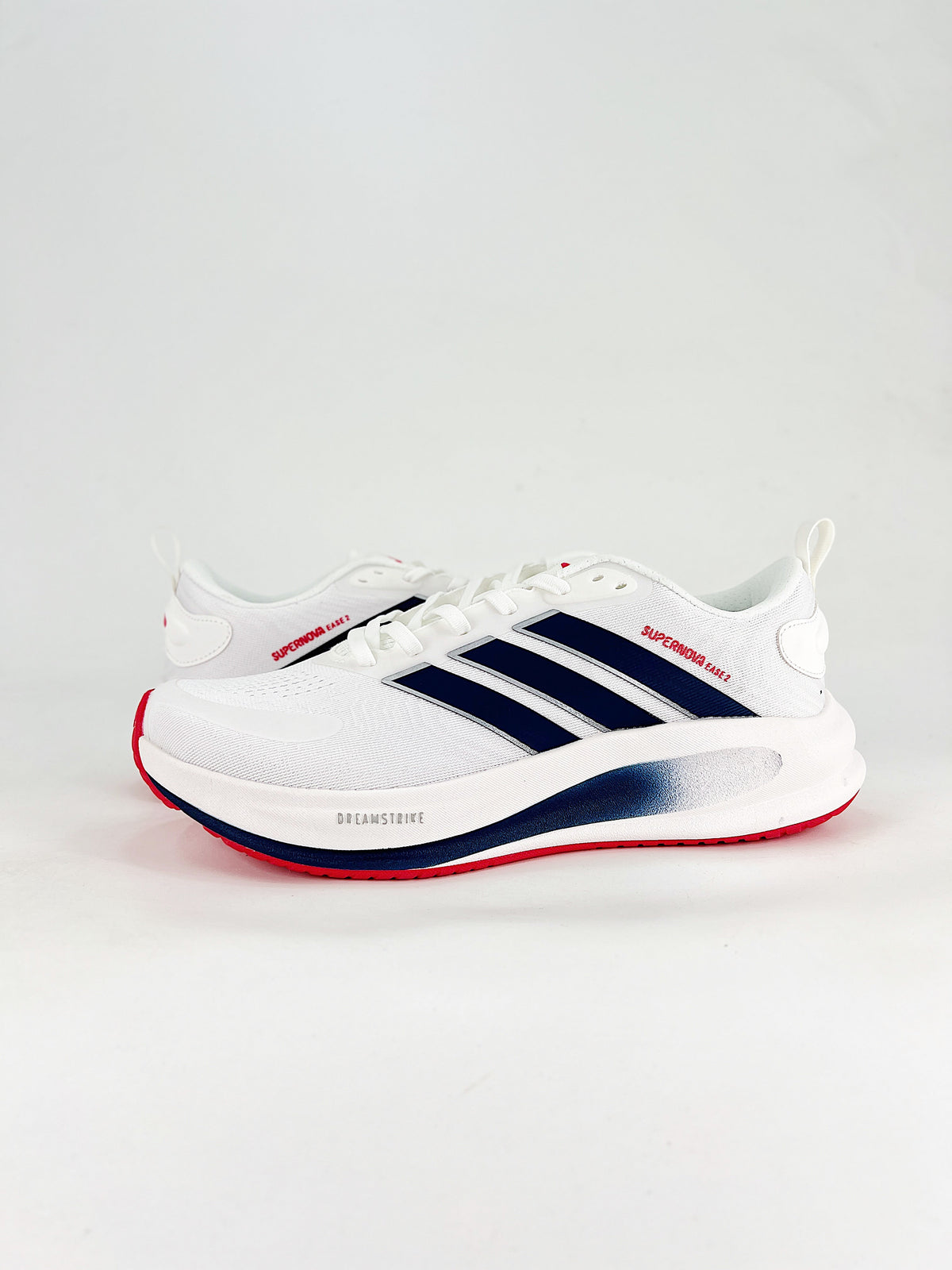 Adidas Supernova Ease 2 Running Shoes - White, Blue & Red