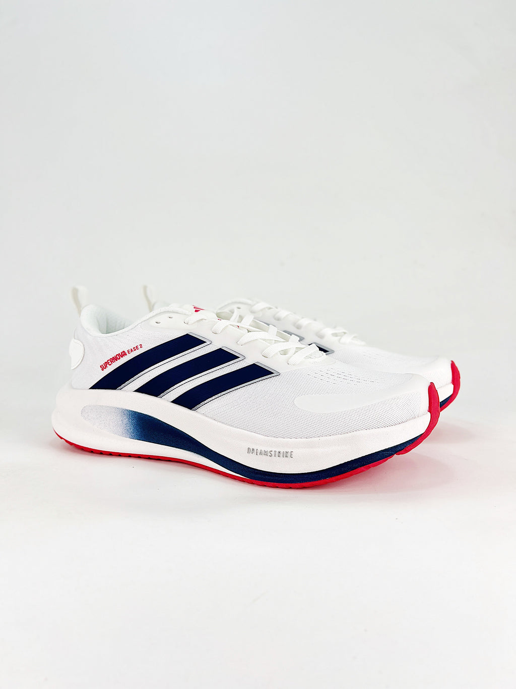Adidas Supernova Ease 2 Running Shoes - White, Blue & Red