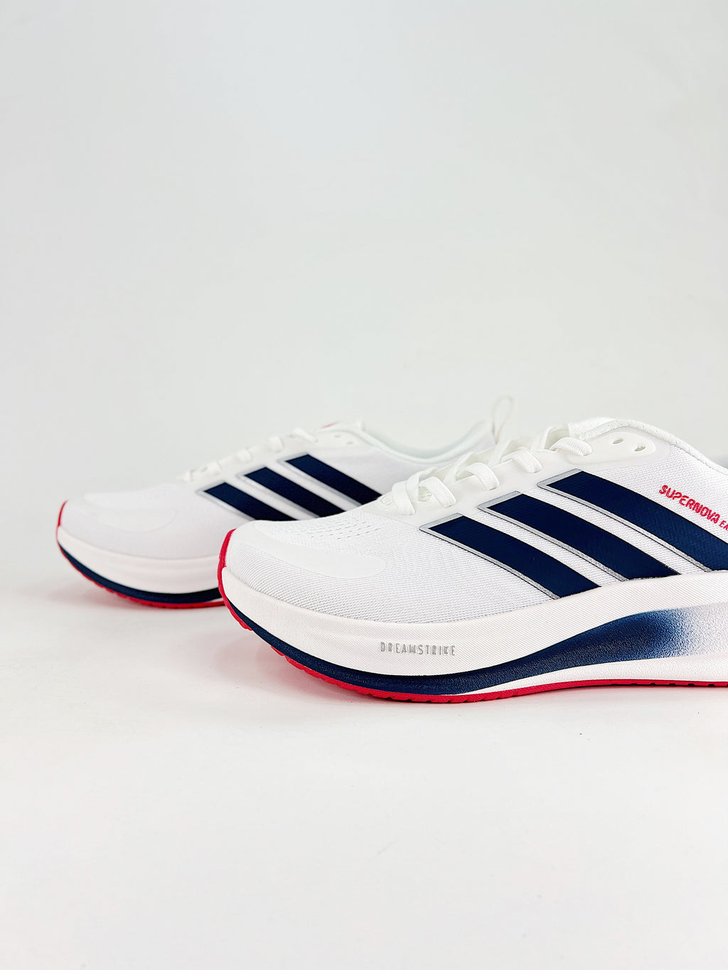 Adidas Supernova Ease 2 Running Shoes - White, Blue & Red