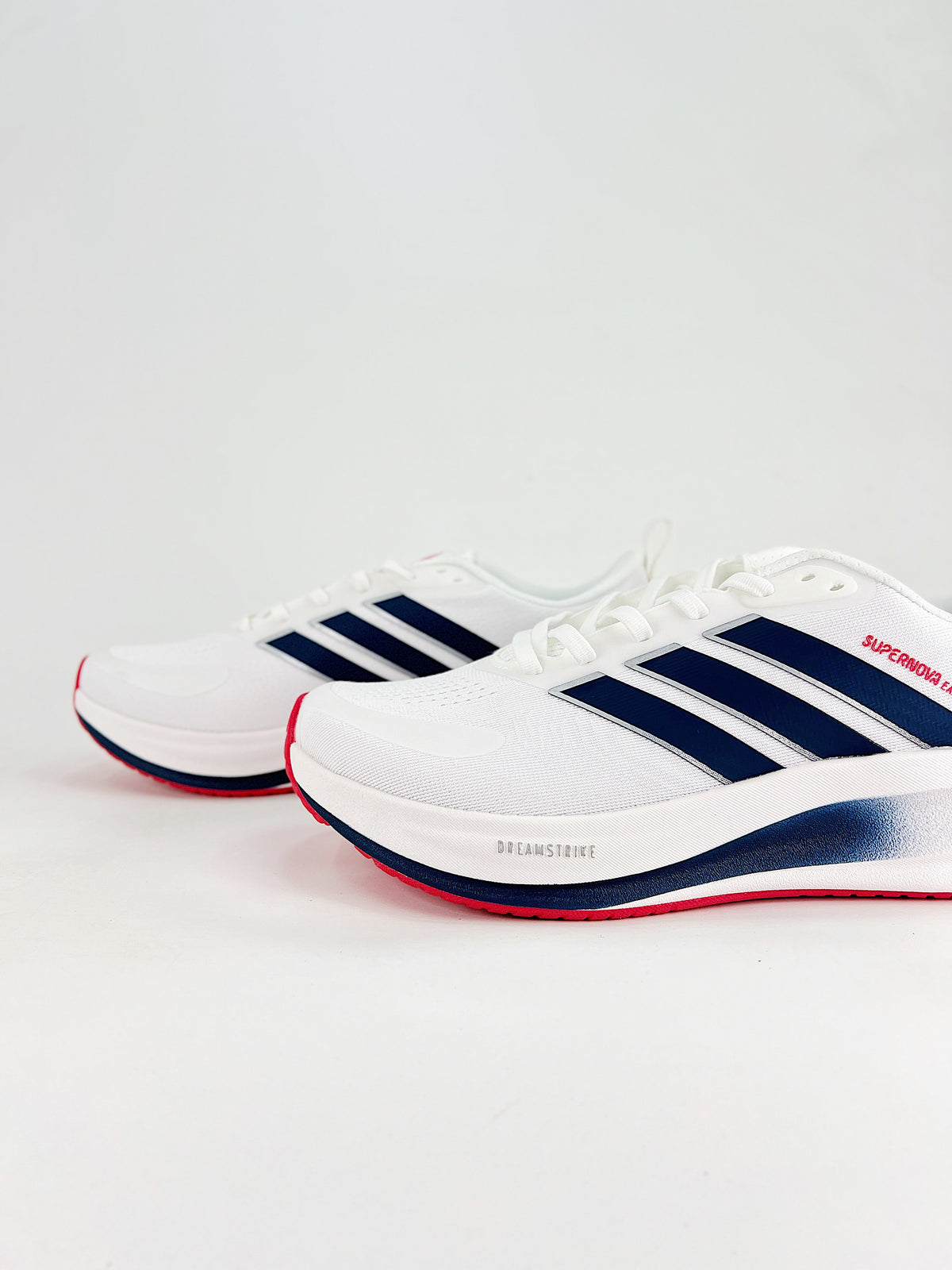 Adidas Supernova Ease 2 Running Shoes - White, Blue & Red