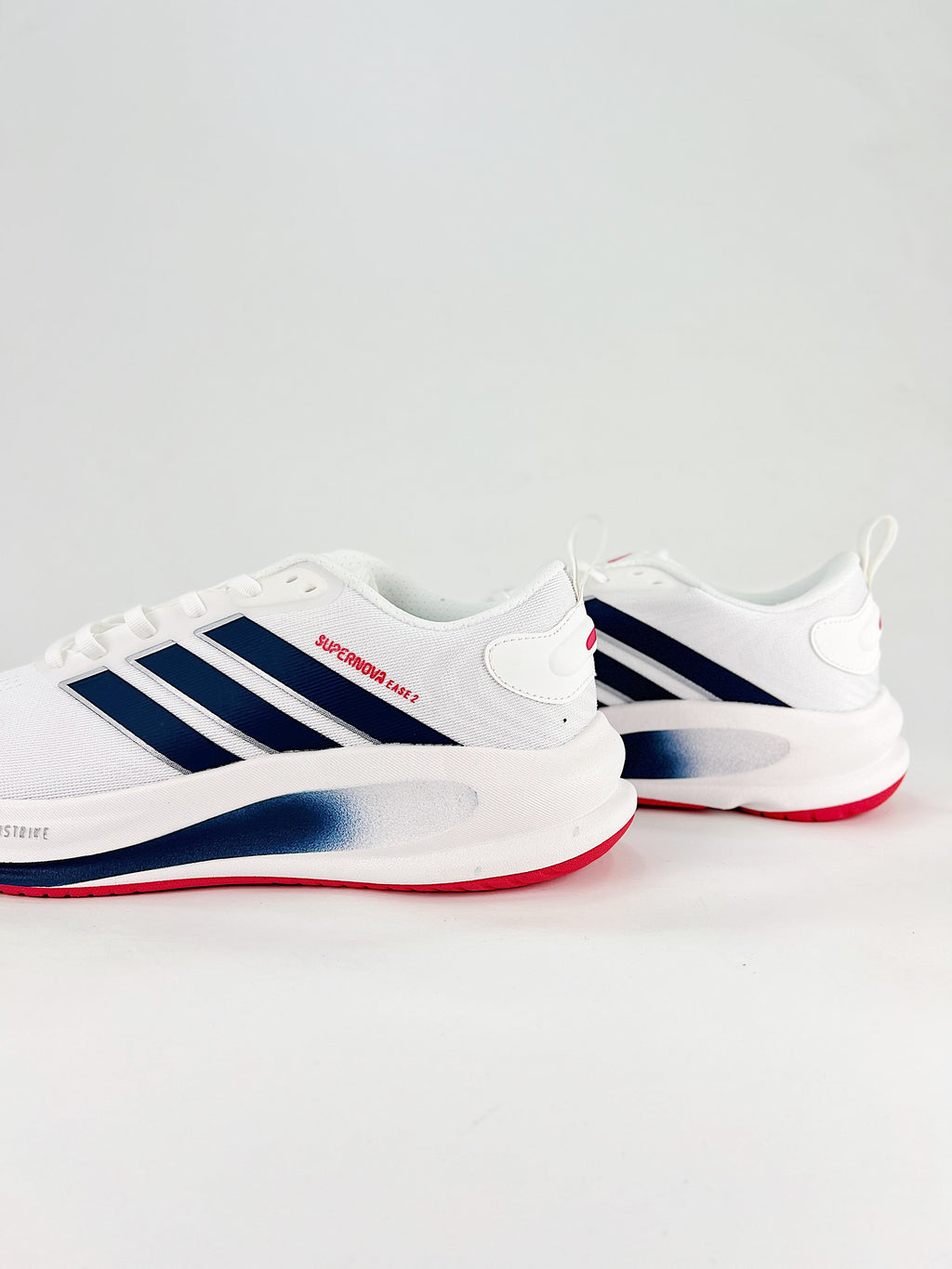 Adidas Supernova Ease 2 Running Shoes - White, Blue & Red
