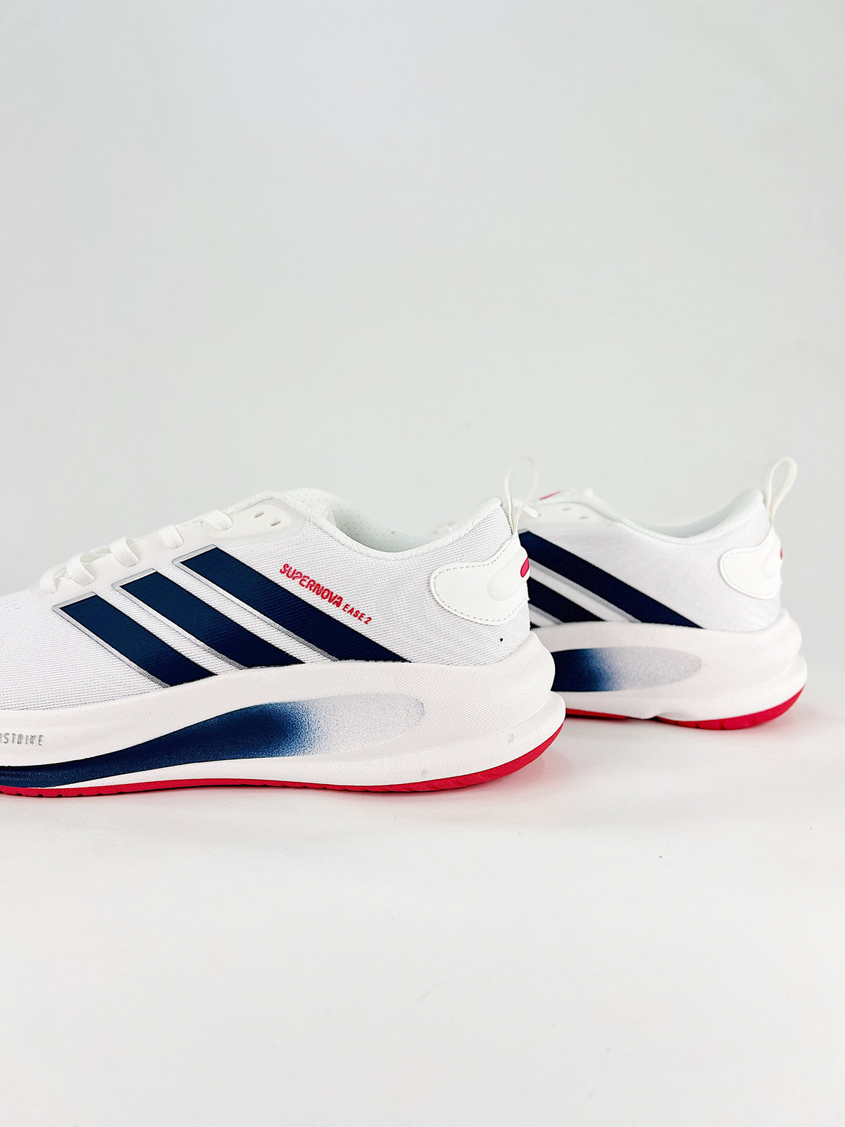 Adidas Supernova Ease 2 Running Shoes - White, Blue & Red