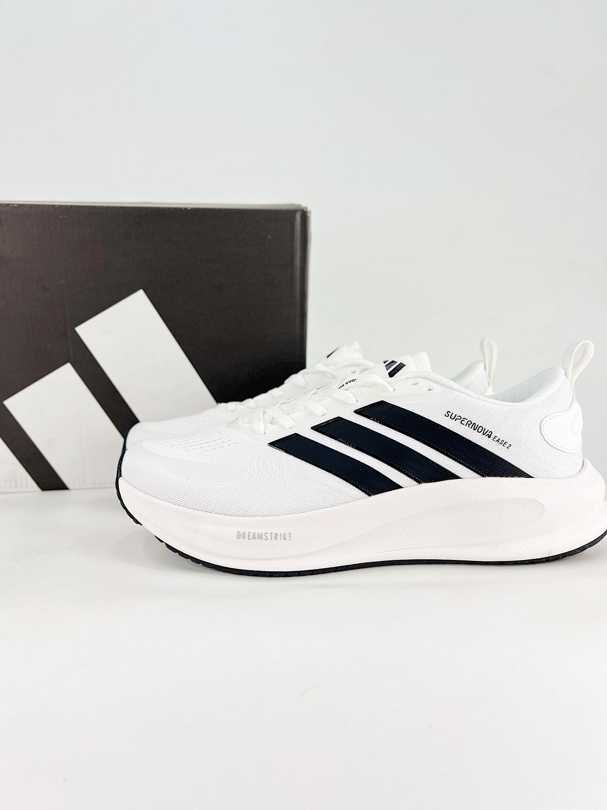 Adidas Supernova Ease 2 Running Shoes - White & Black