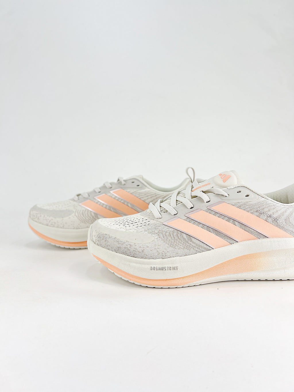 Adidas Supernova Rise 2 Running Shoes - White & Peach