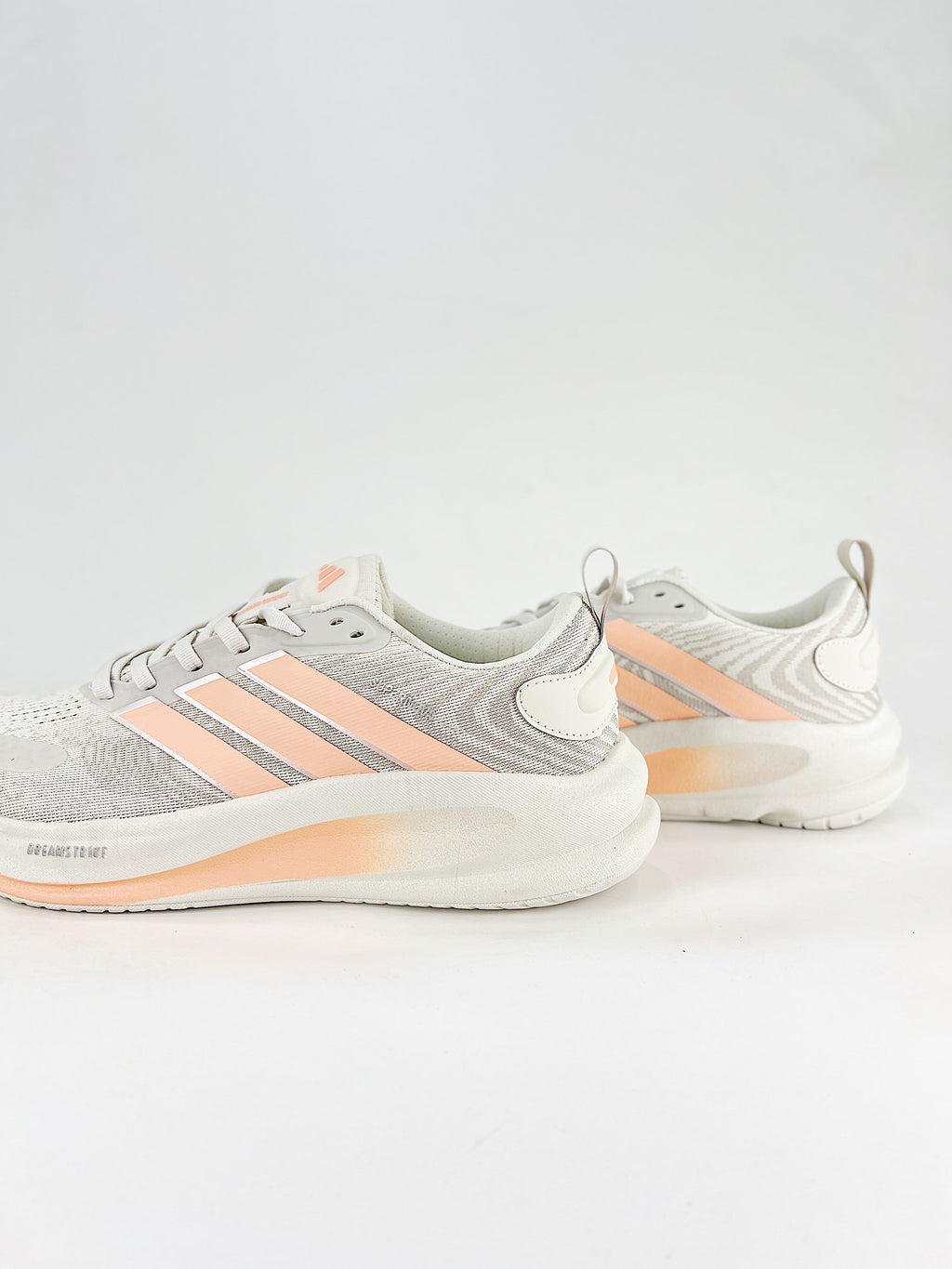 Adidas Supernova Rise 2 Running Shoes - White & Peach