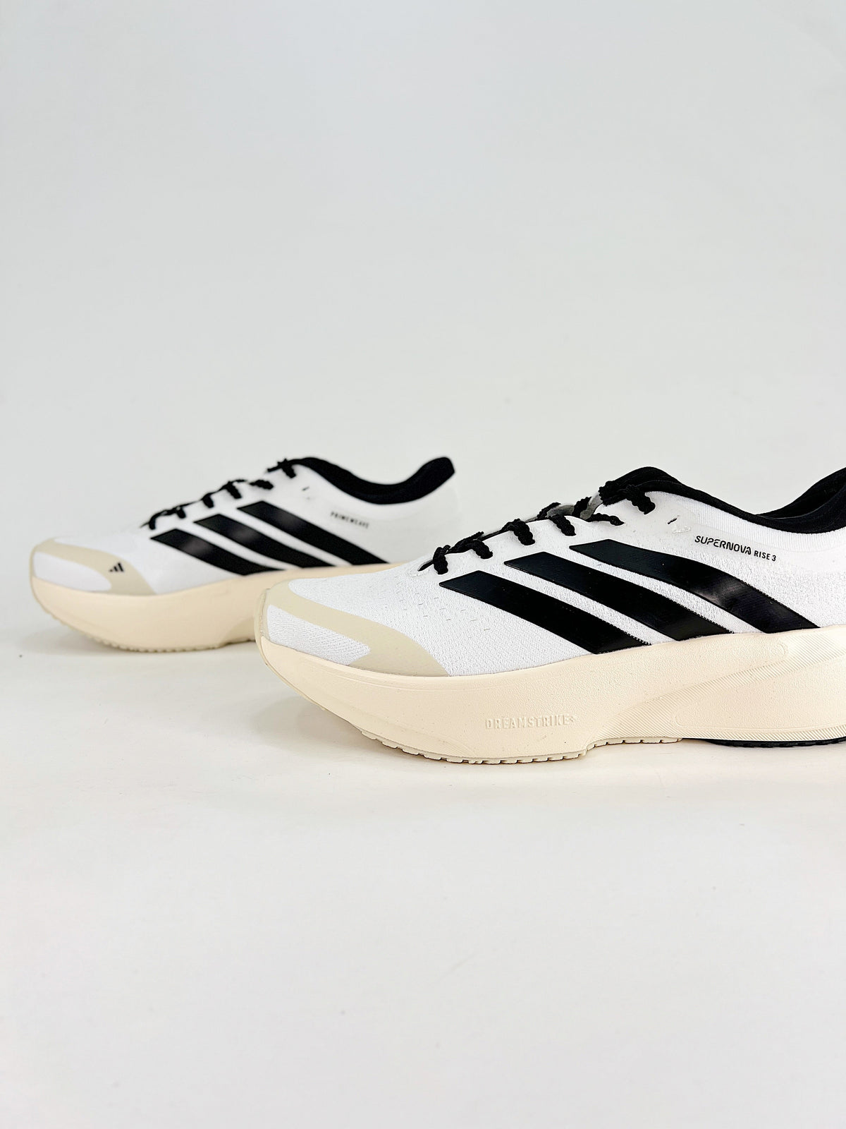 Adidas Supernova Rise 3 Running Shoes - White, Black & Cream
