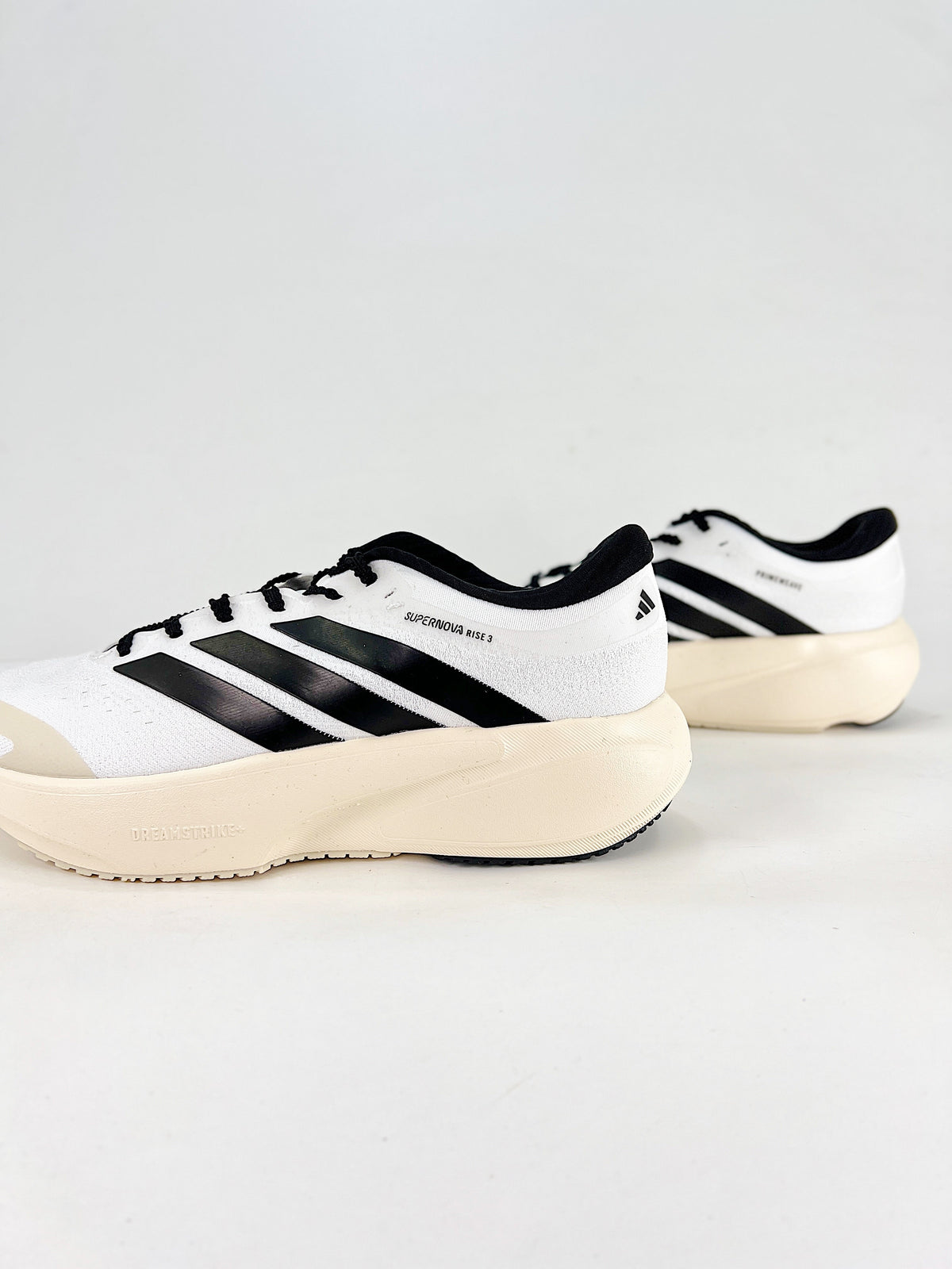 Adidas Supernova Rise 3 Running Shoes - White, Black & Cream