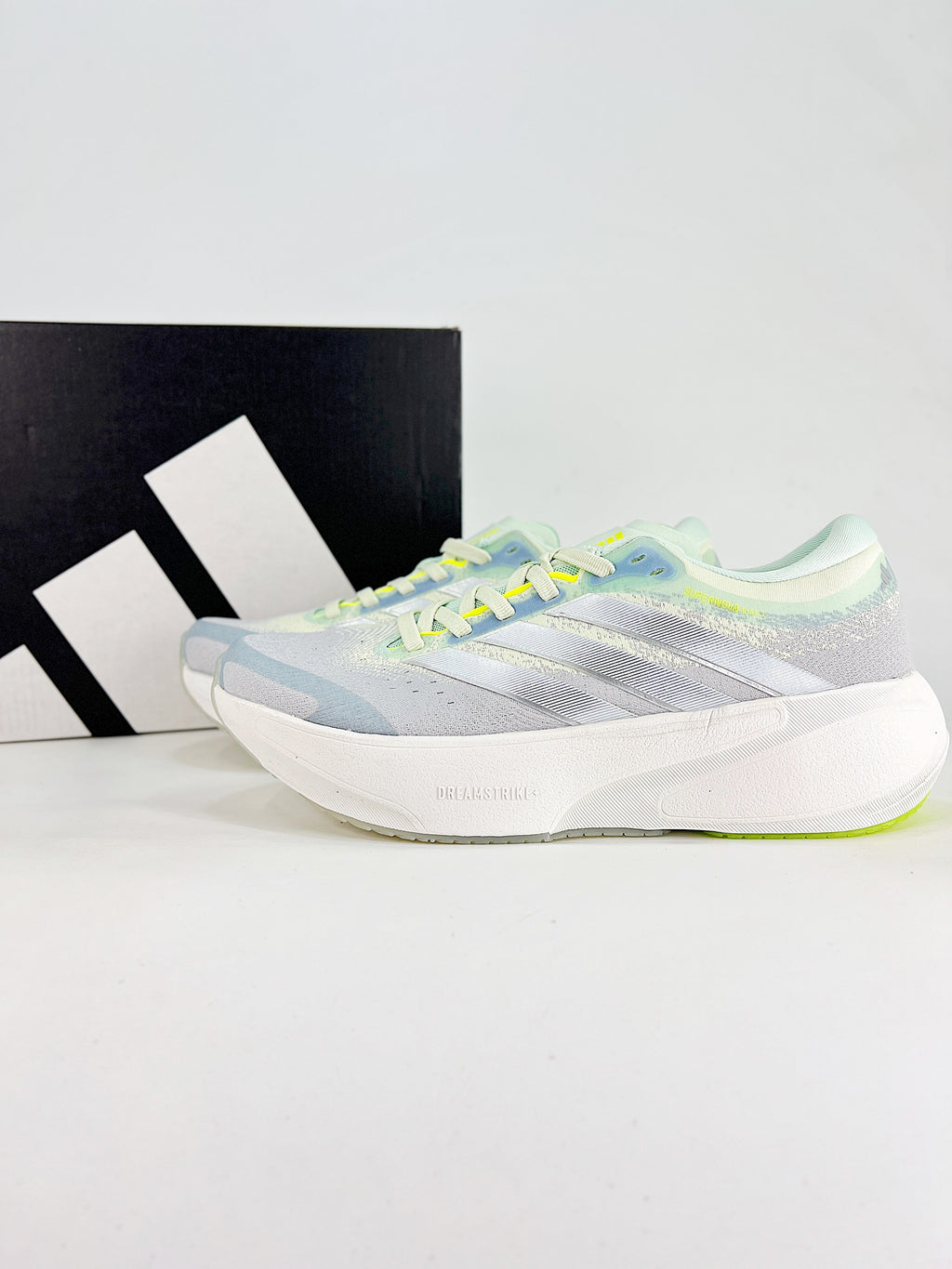 adidas Supernova Rise 3 Running Shoes - Light Gray/Mint Green