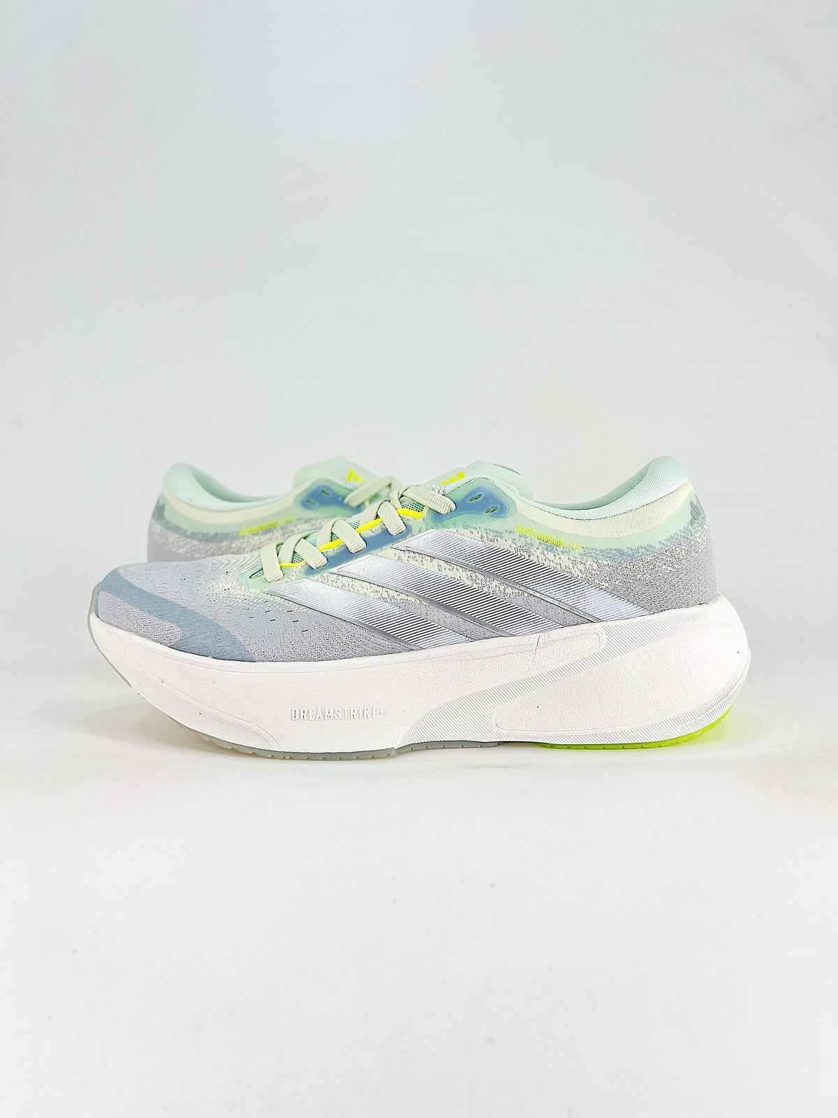 adidas Supernova Rise 3 Running Shoes - Light Gray/Mint Green