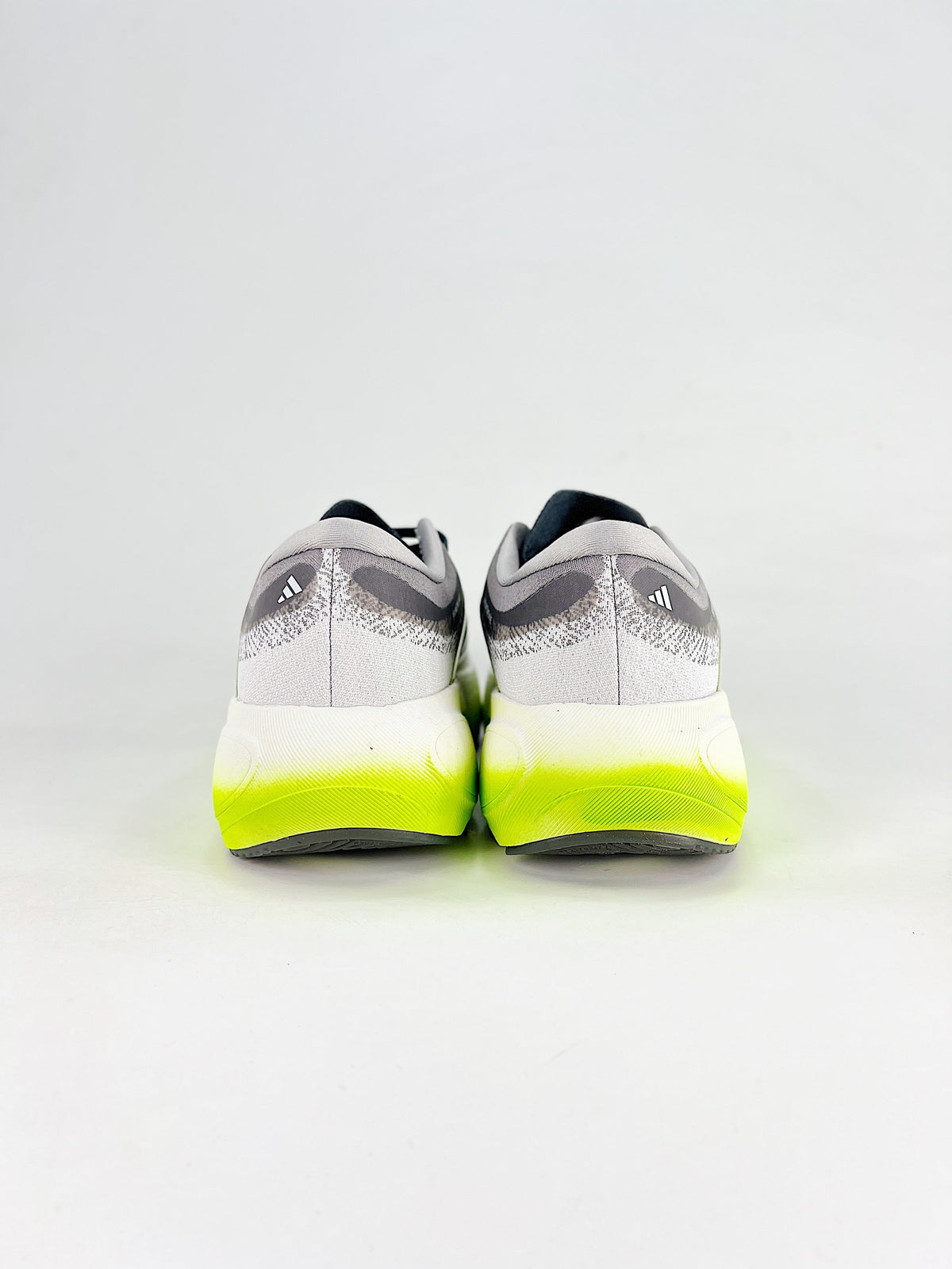 adidas Supernova Rise 3 Running Shoes - White/Gray/Neon Yellow
