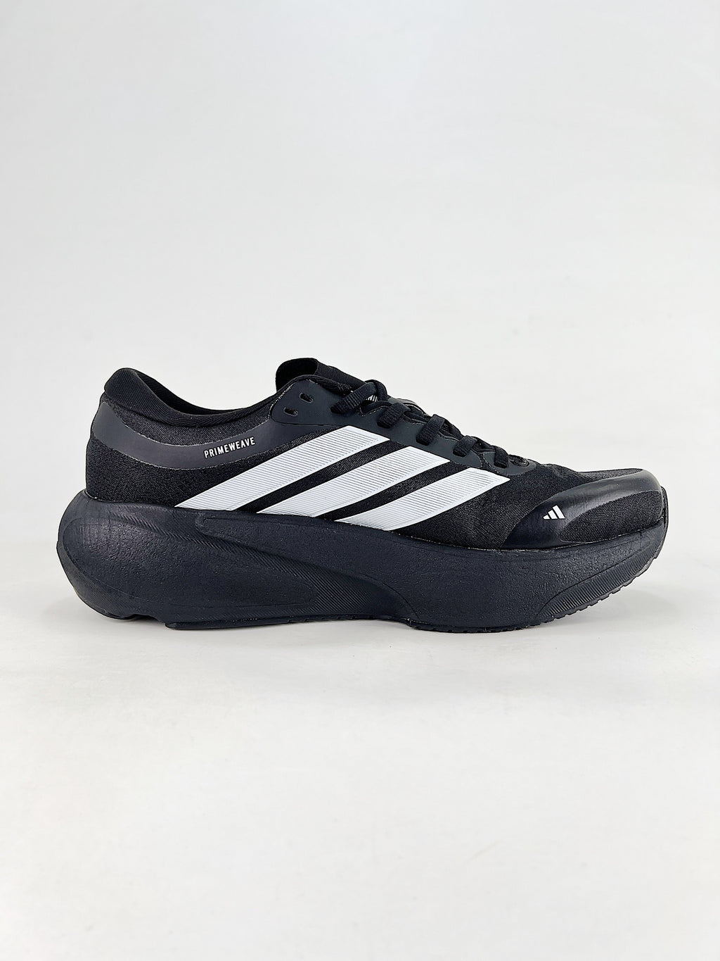 adidas Supernova Rise 3 Running Shoes - Black with White Stripes