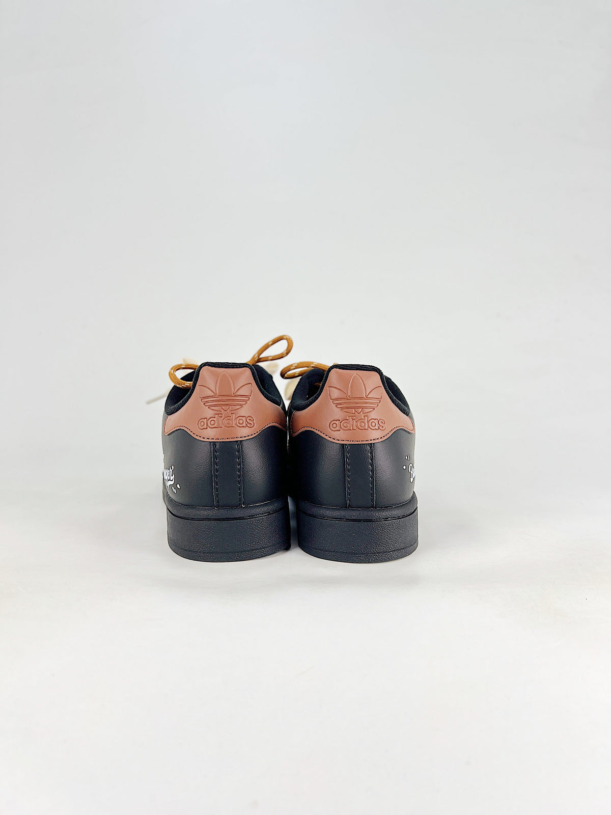 Adidas Black Burger Superstar Sneaker