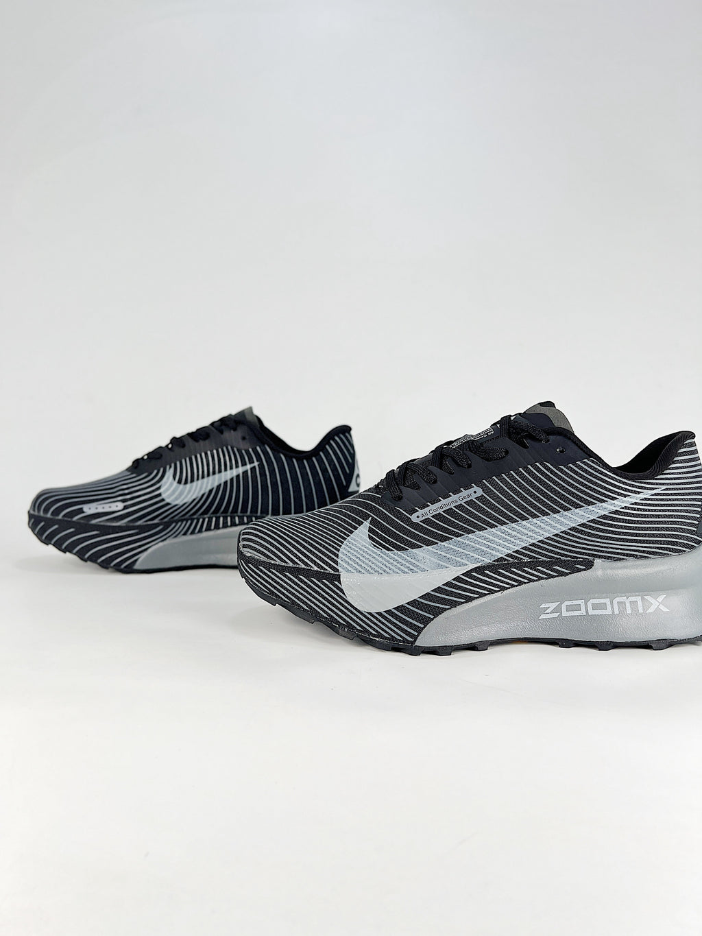Nike ACG ZoomX Trail Running Shoes - Black & Gray