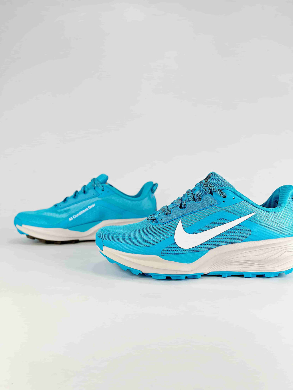 Nike ACG Trail Running Shoes - Bright Blue & White