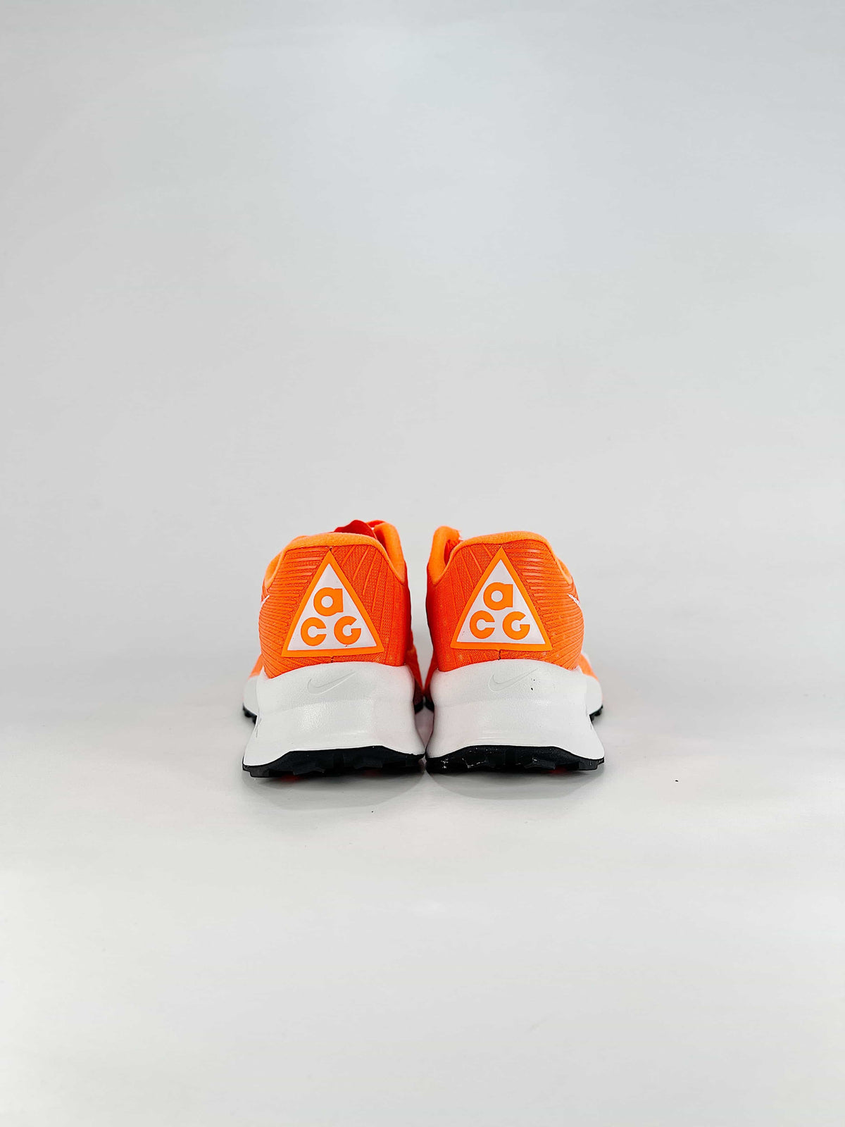 Nike ACG ZoomX Trail Running Shoes - Bright Orange & White