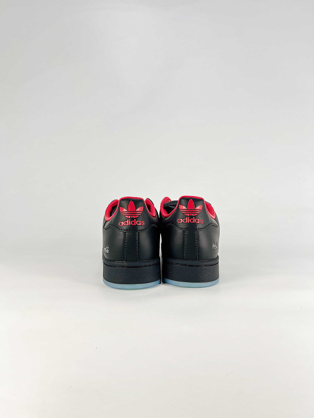 adidas Superstar Sneakers - Black with Coca-Cola Detail