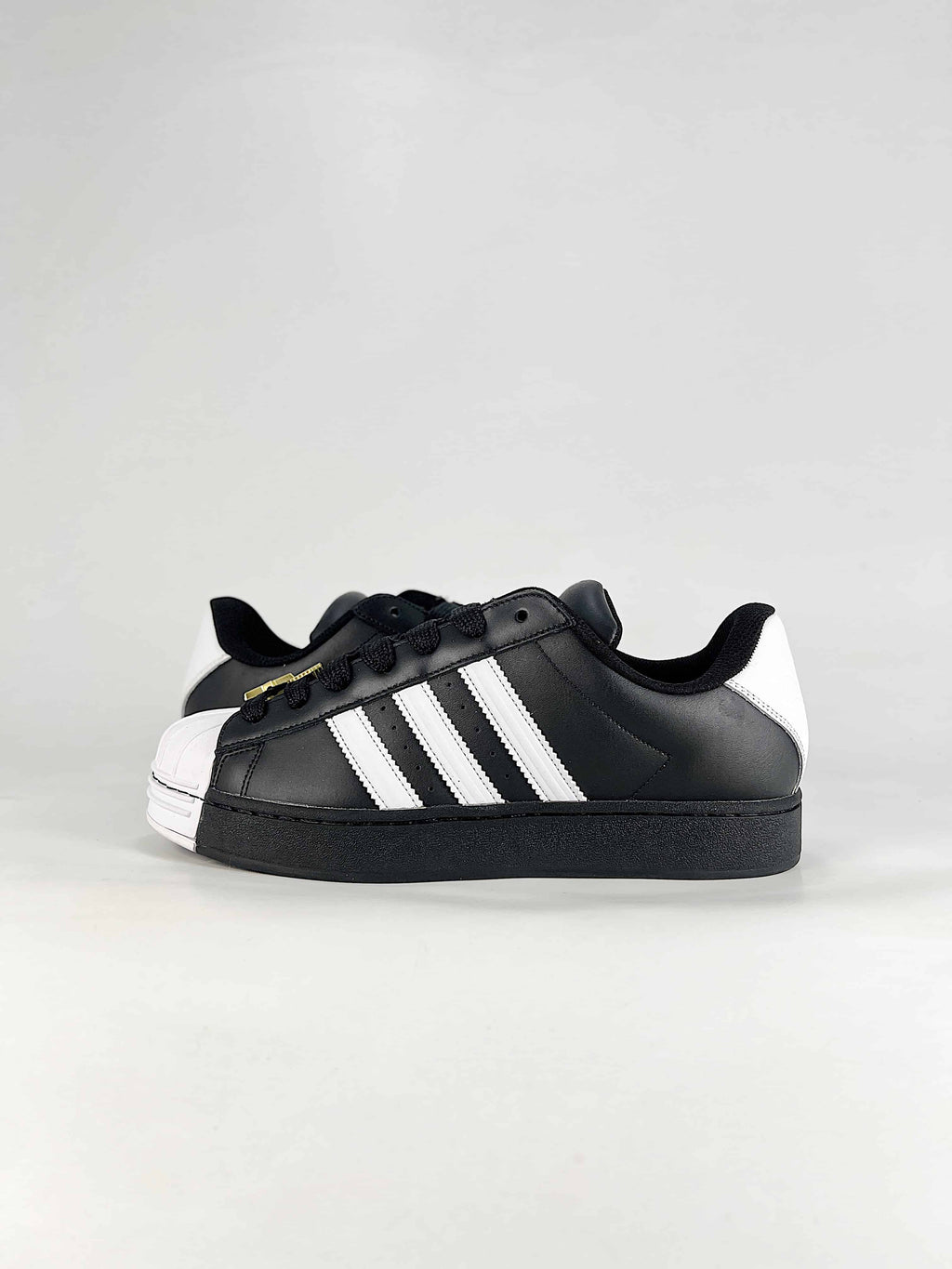 Adidas Black White Split Superstar Sneaker
