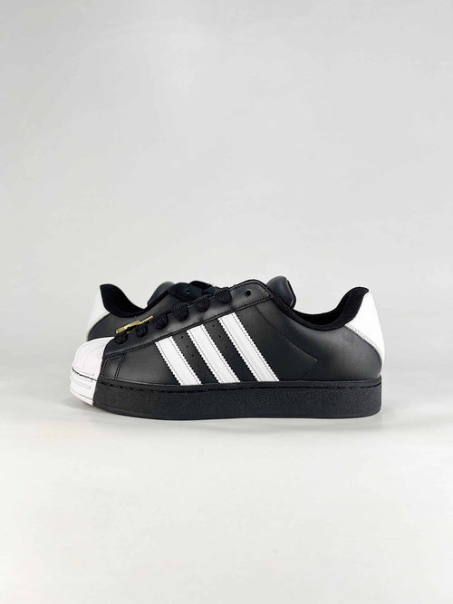Adidas Black White Split Superstar Sneaker