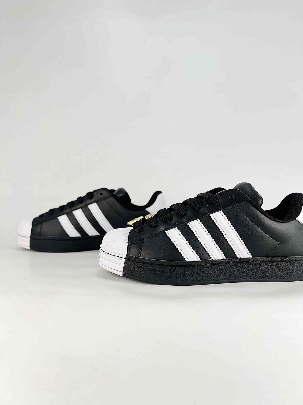Adidas Black White Split Superstar Sneaker