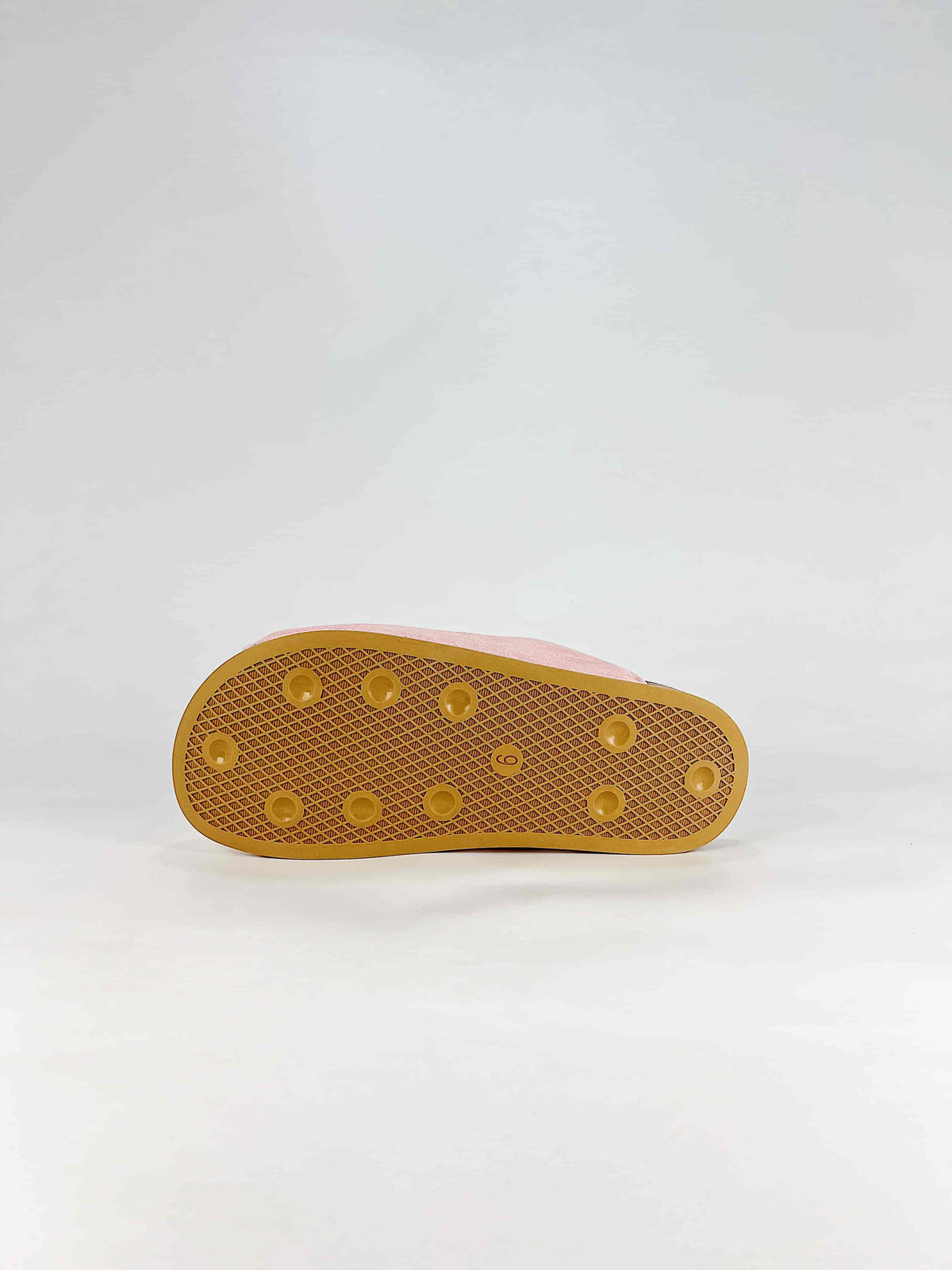 adidas Superstar Suede Slippers - Pink with Cork Sole
