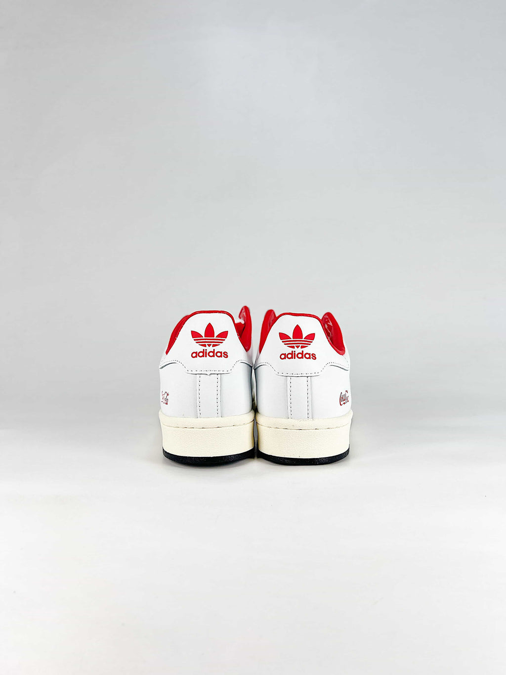 adidas Superstar Sneakers - White/Black with Coca-Cola Detail