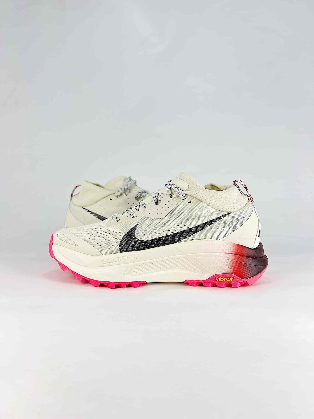 Nike ACG ZoomX Trail Running Shoes - Cream, Black & Pink