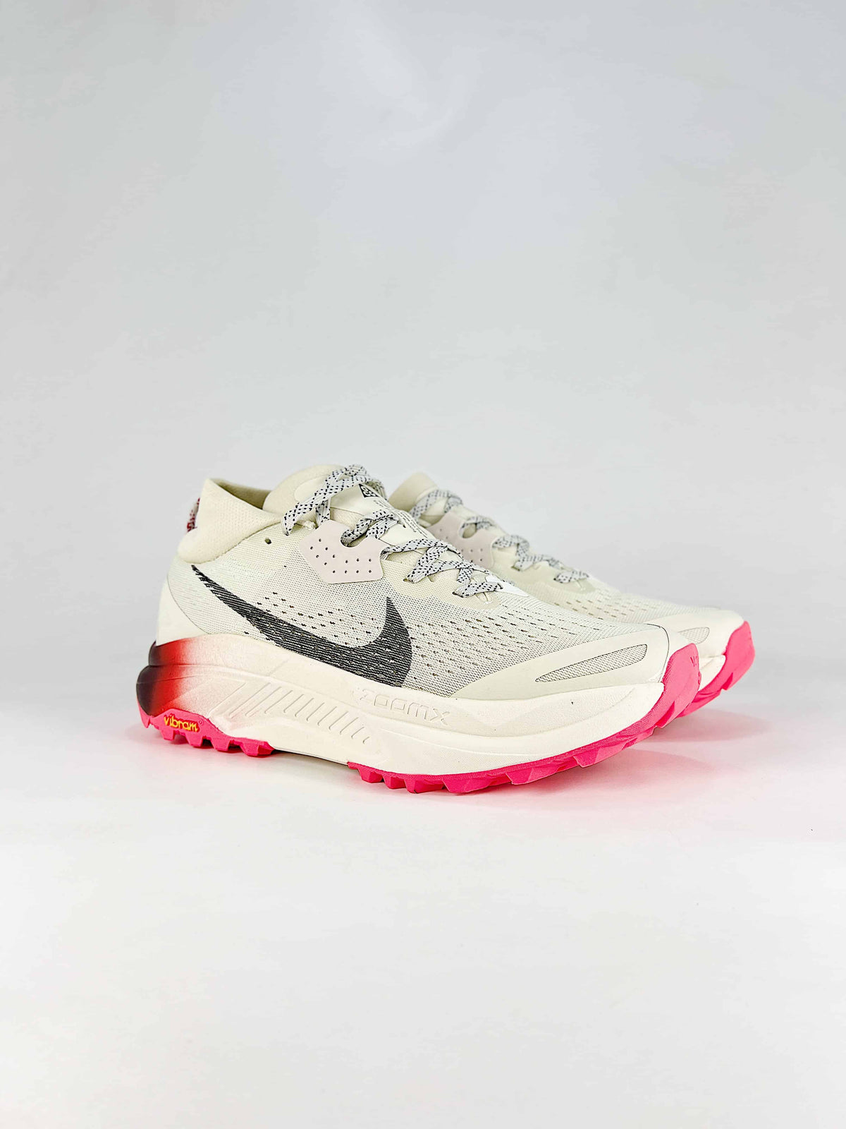 Nike ACG ZoomX Trail Running Shoes - Cream, Black & Pink