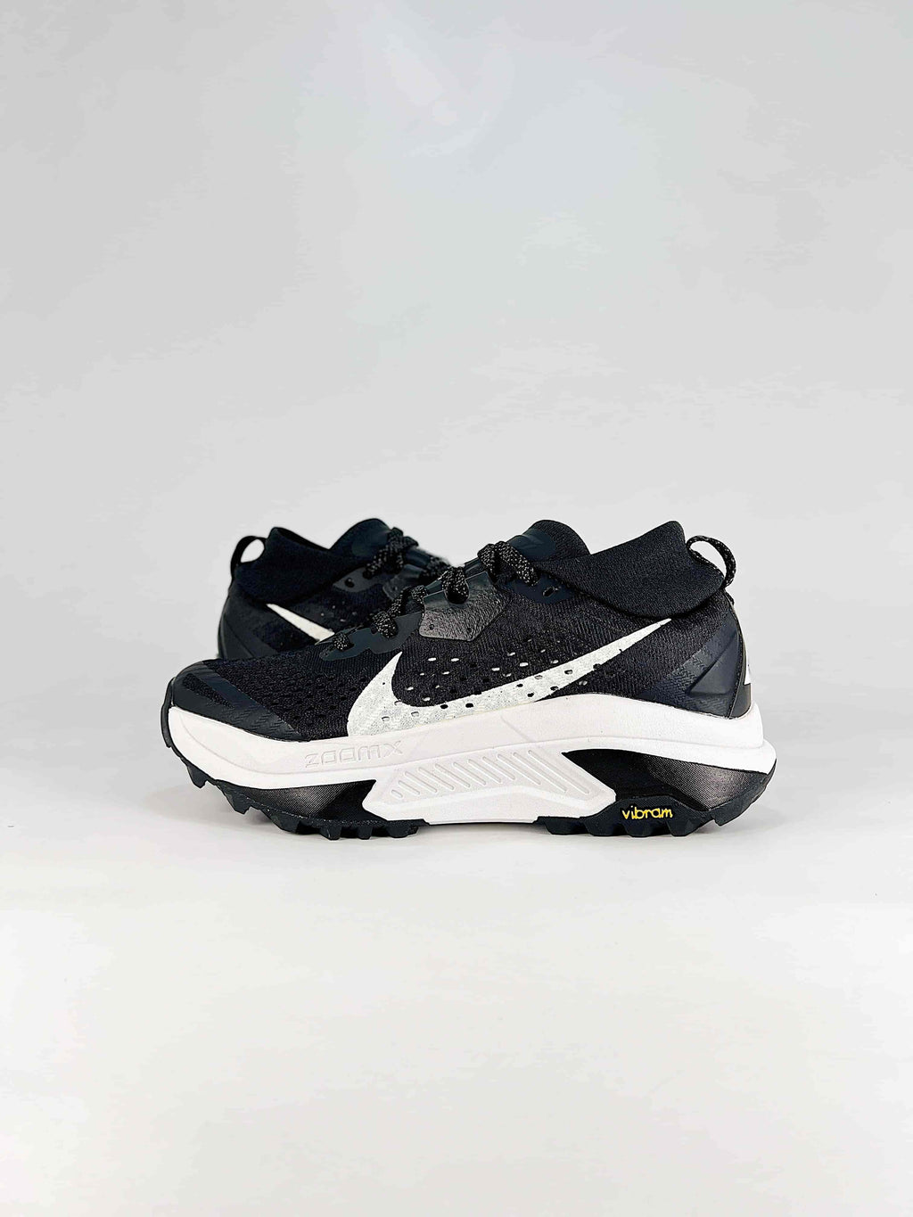 Nike ACG ZoomX Trail Running Shoes - Black & White