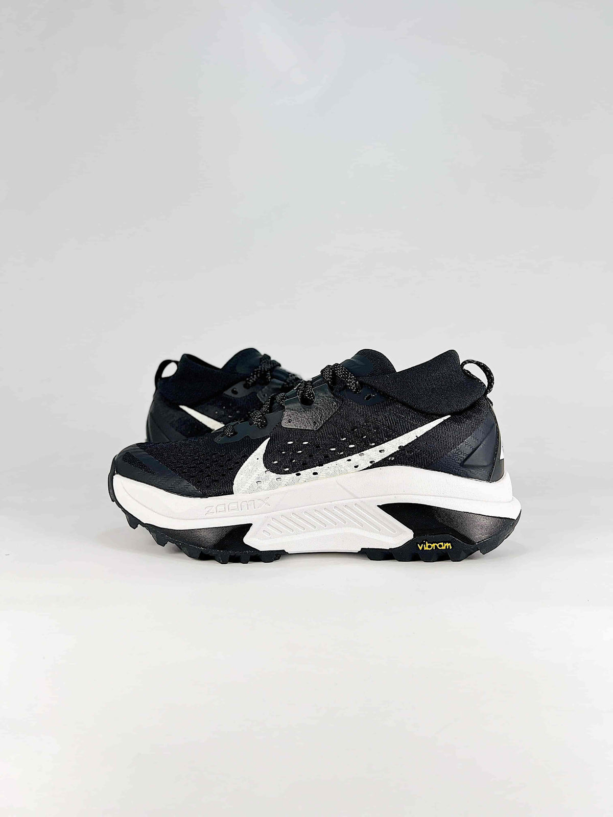 Nike ACG ZoomX Trail Running Shoes - Black & White