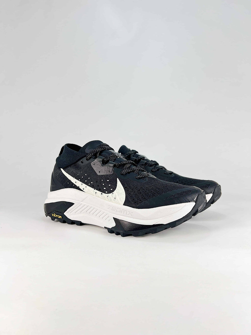Nike ACG ZoomX Trail Running Shoes - Black & White
