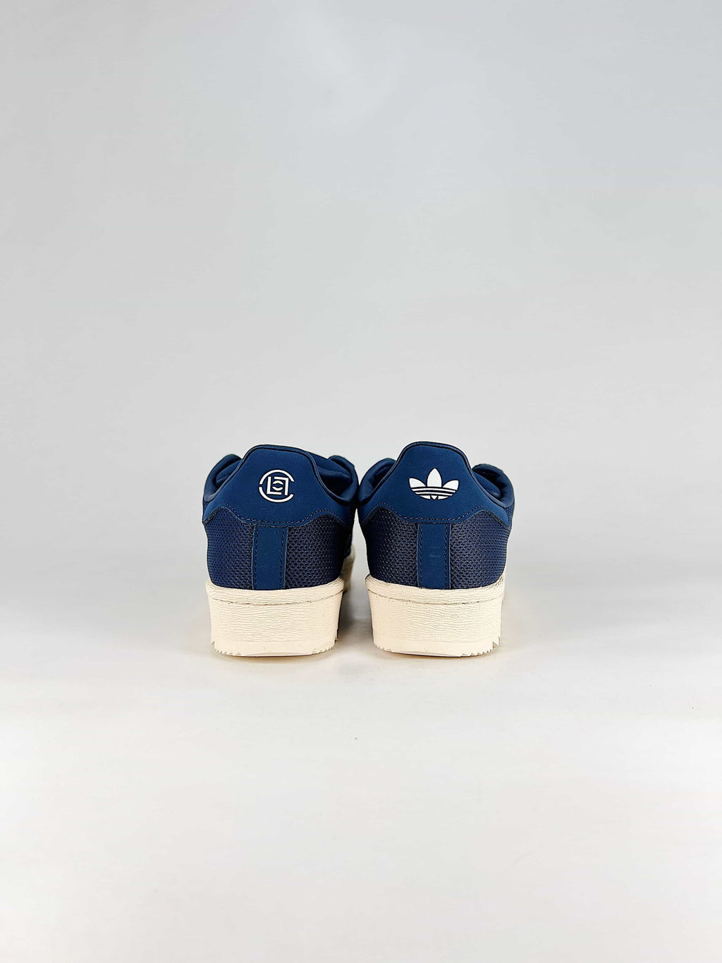 adidas Superstar Mesh Sneakers - Navy/Cream Serrated Sole