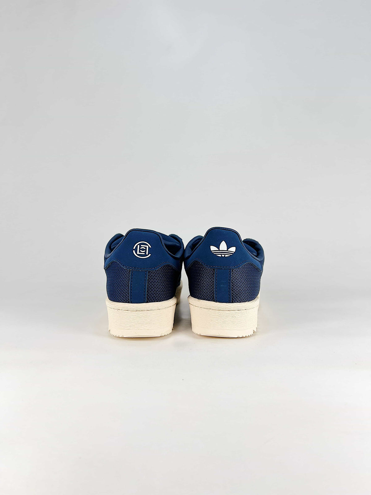 adidas Superstar Mesh Sneakers - Navy/Cream Serrated Sole