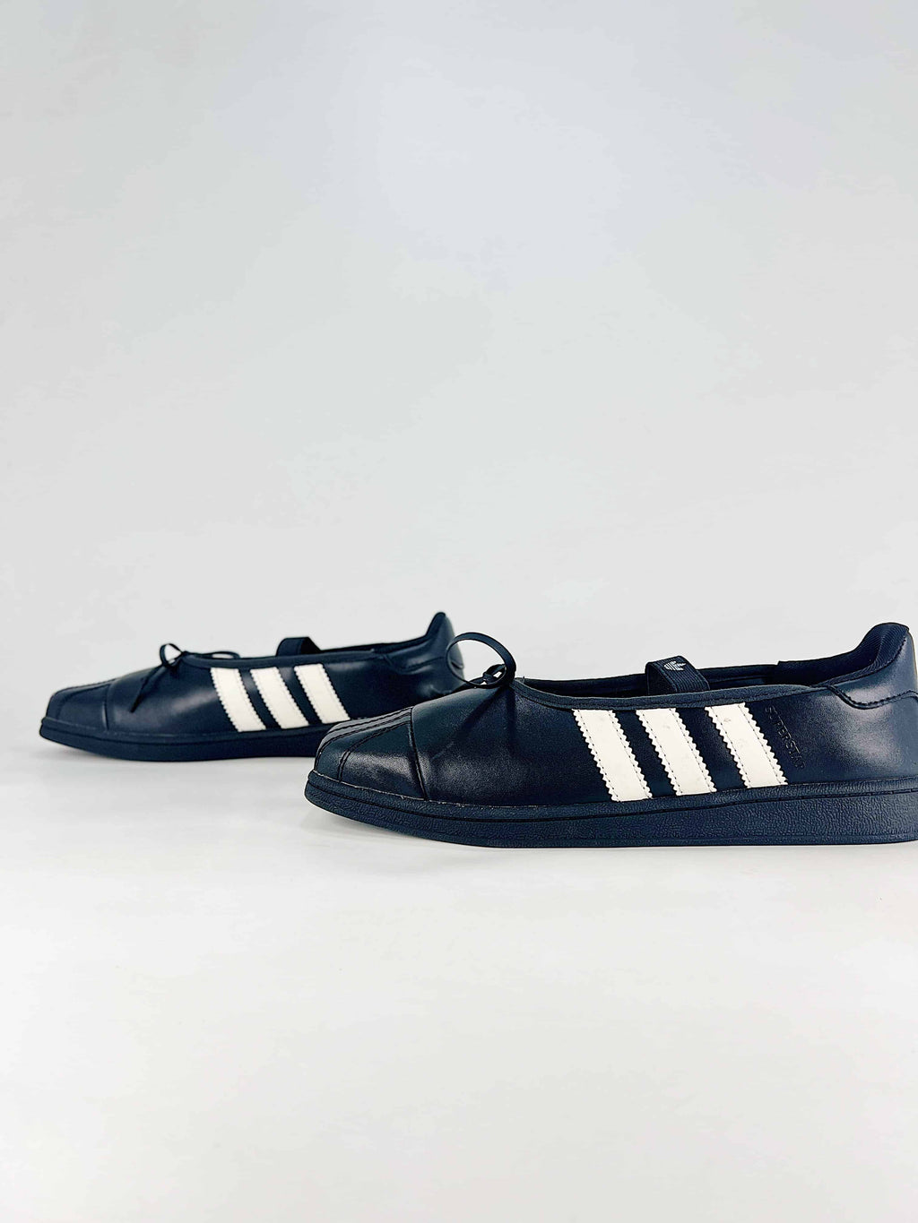 adidas Superstar Mary Jane Ballet Sneakers - Black
