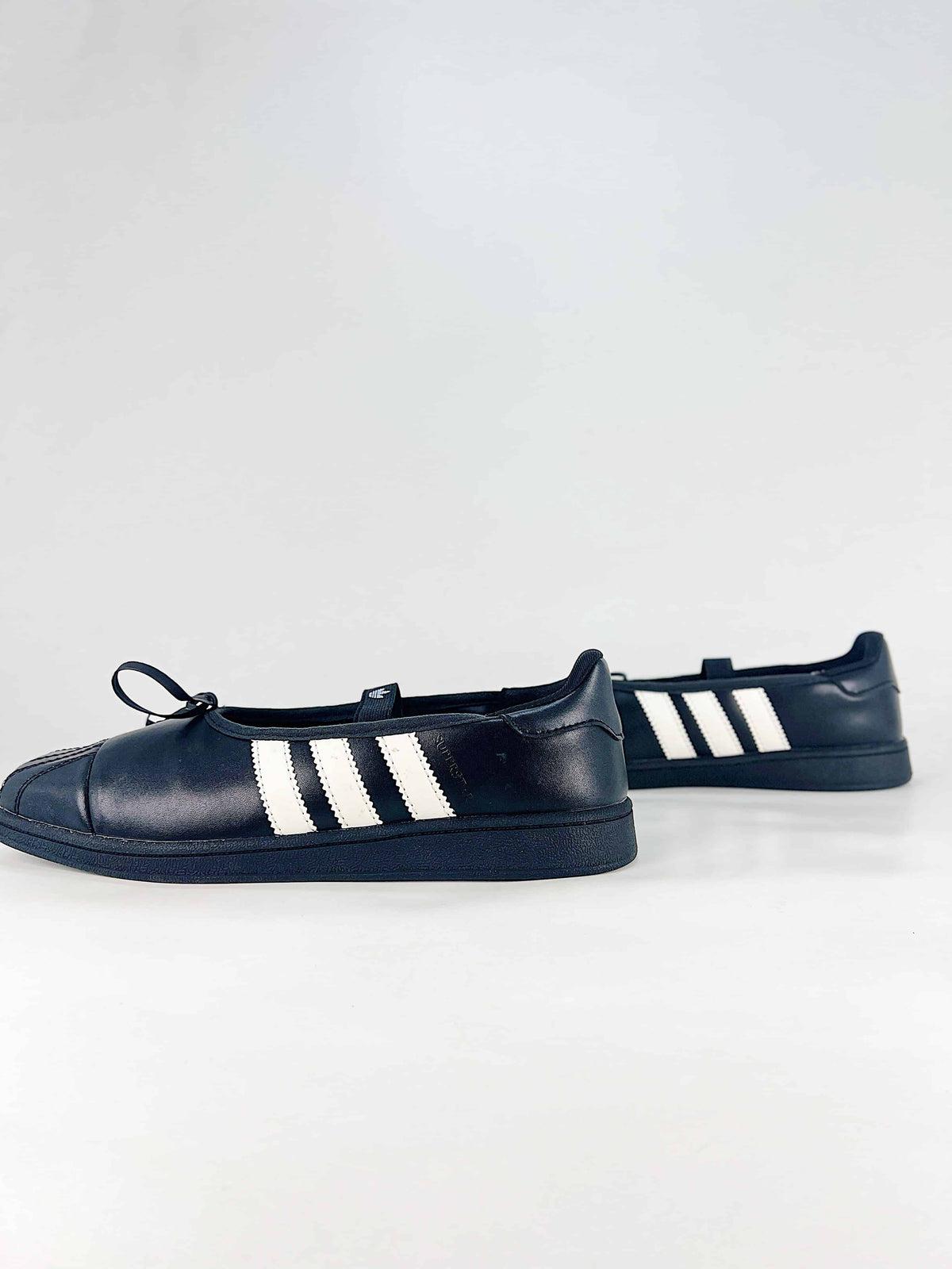 adidas Superstar Mary Jane Ballet Sneakers - Black