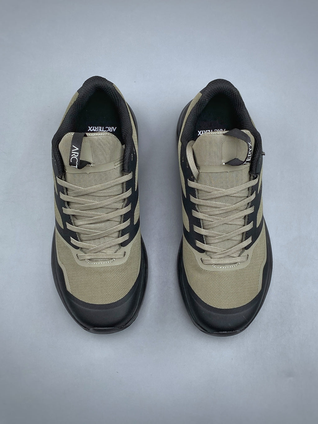 Arc’teryx Norvan LD 3 Low-Top Lace-Up Shoes in Olive and Black